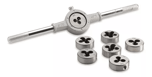 JUEGO DE TERRAJAS HEMBRA 8 PIEZAS UYUSTOOLS / TRA8022