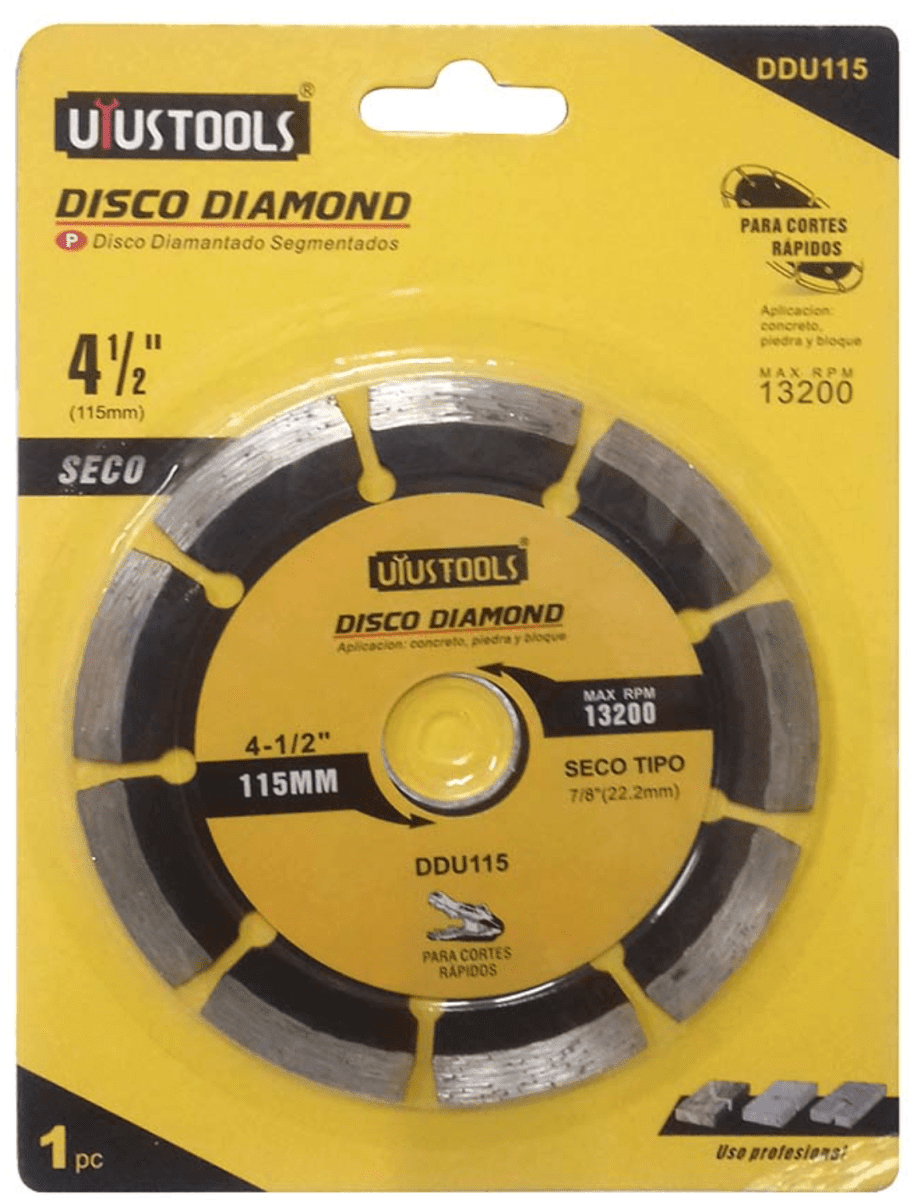 DISCO CORTA CERAMICA 115MM SECO UYUSTOOLS1