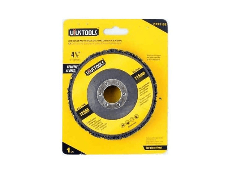 DISCO REMOVEDOR DE PINTURA P/ESMERIL 115MM UYUSTOOLS1
