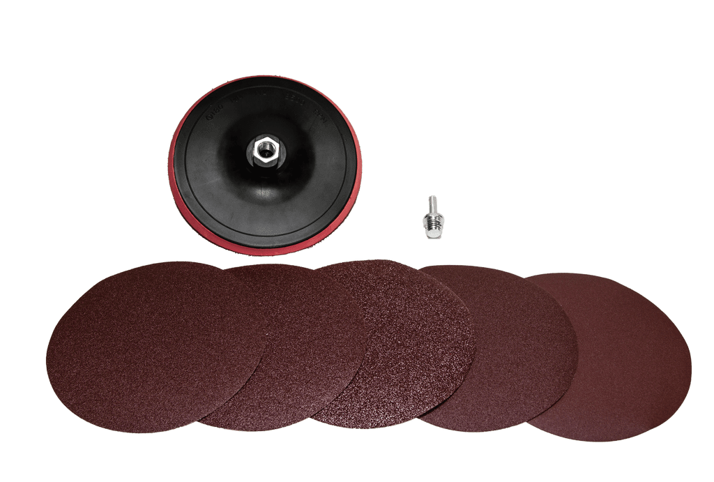 SET RESPALDO DE LIJA 180MM + 5 LIJAS2