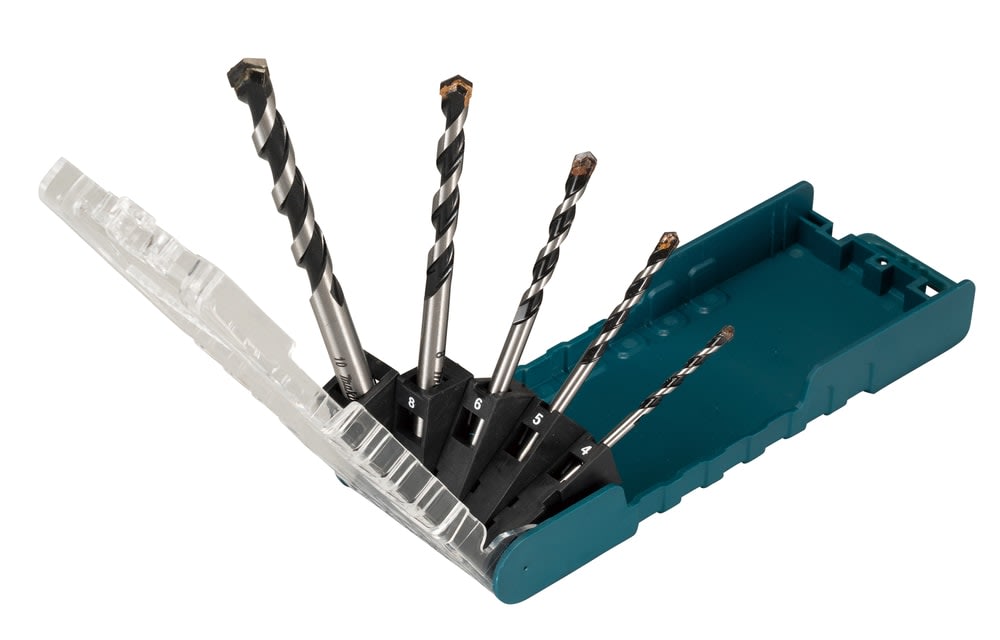 Set de brocas multimaterial 4-5-6-8-10mm 5u e-14255 makita1