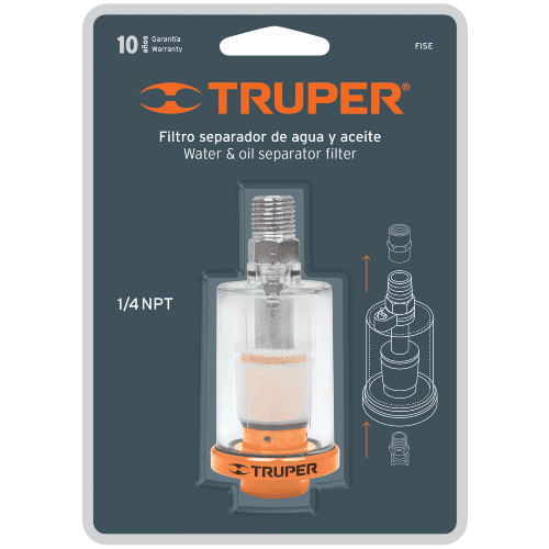 FILTRO SEPARADOR AGUA/ACEITE 1/4