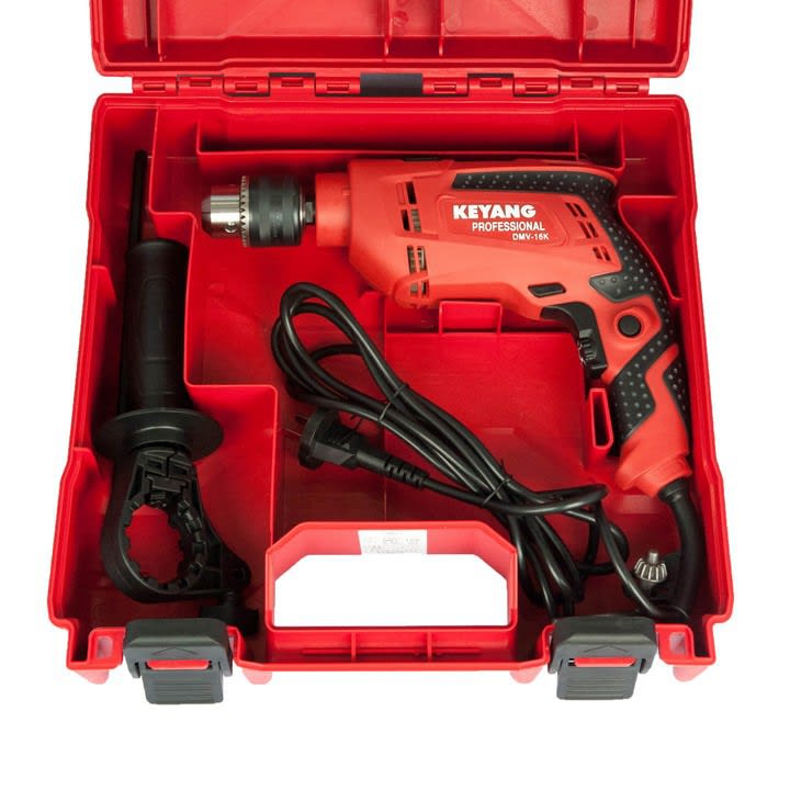 TALADRO PERCUTOR 720W MANDRIL SIN LLAVE DMV-16K KEYANG3