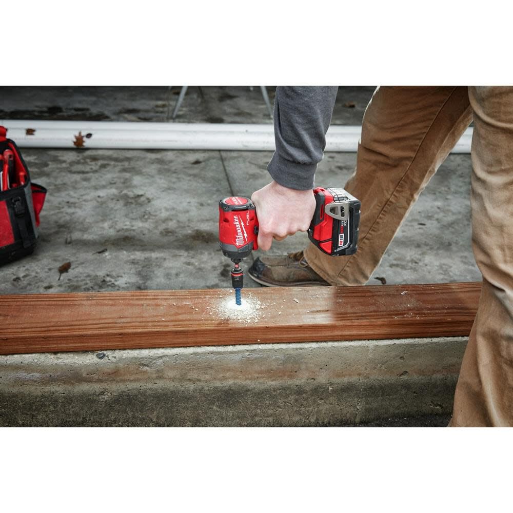 Combo brushless milwaukee fuel m18 taladro percutor 1/2