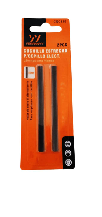 CUCHILLAS PARA CEPILLO ELECTRICO 82MM 2PCS FERRAWYY1