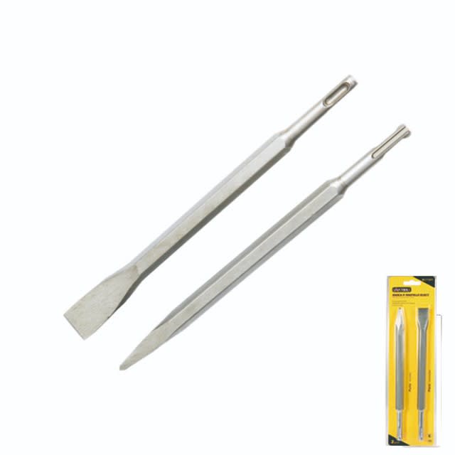 Kit cincel sds plus punta y plano uyustools bct2011