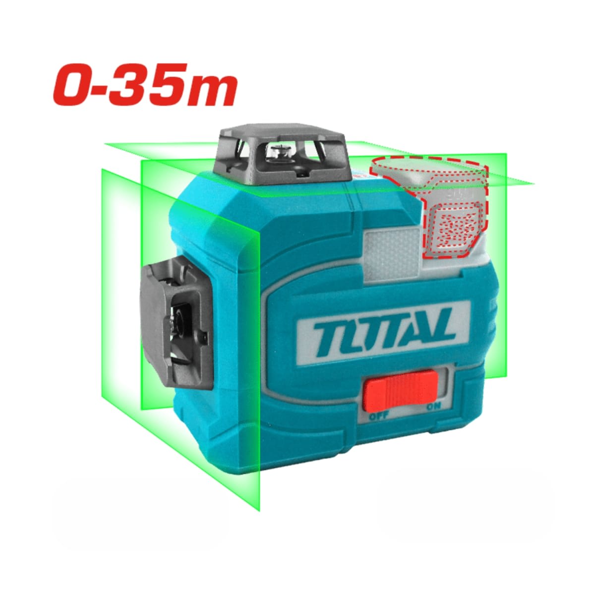 COMBO 3 EN 1 M16 DESORNILLADOR IMP 170NM + MEDIDOR LASER + NIVEL LASER INDUSTRIAL4