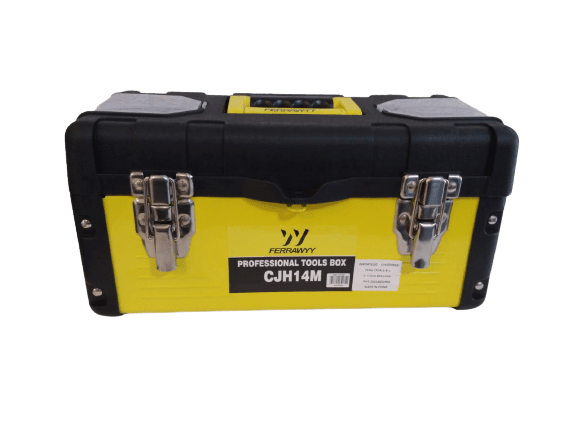 CAJA DE HERRAMIENTAS PLÁSTICA METÁLICA 14