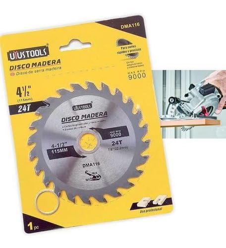 DISCO CORTE MADERA 4 1/2
