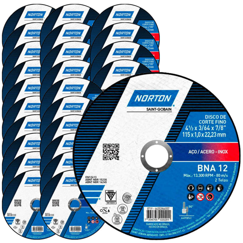 DISCO CORTE SUPERFINO DC BNA 12 EXTRA 4-1/2