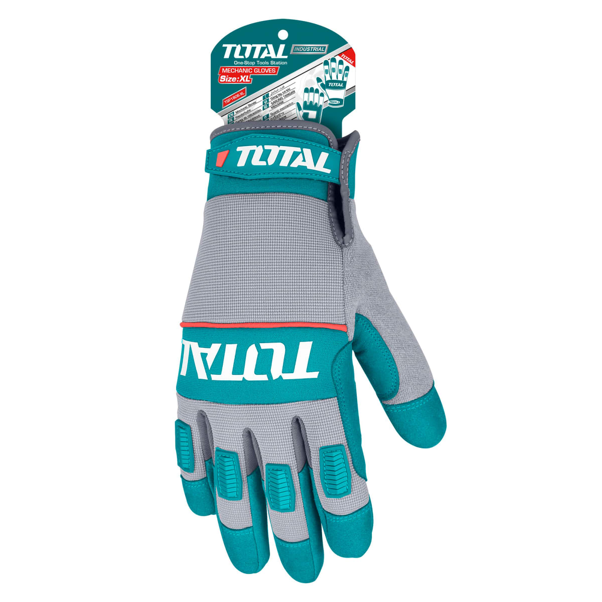 GUANTES MECANICO MICROFIBRA PU CUERO REFORZADO TSP1806XL2