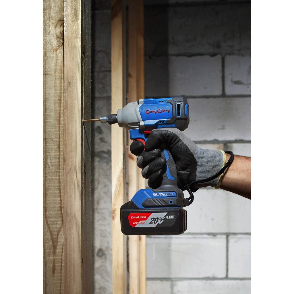 ATORNILLADOR DE IMPACTO 20V 5AH 1/4 DONG CHENG  DCPL03-14FK6