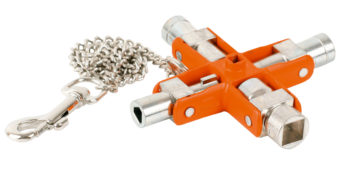 Llave 9 en 1 para armarios de control bahco / MK91