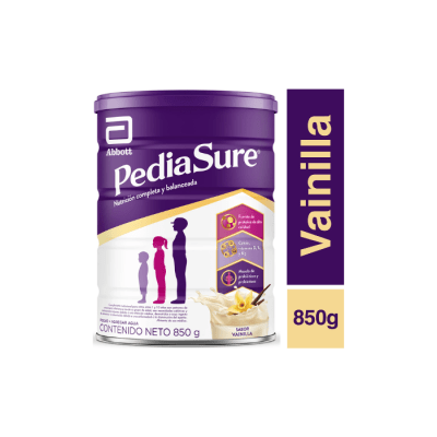 PEDIASURE EN POLVO SABOR VAINILLA 850 GRS ABBOTT