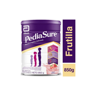 PEDIASURE EN POLVO SABOR FRUTILLA 850 GRS ABBOTT
