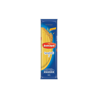 FIDEO N°5 SPAGHETTI 400 GRS ACONCAGUA