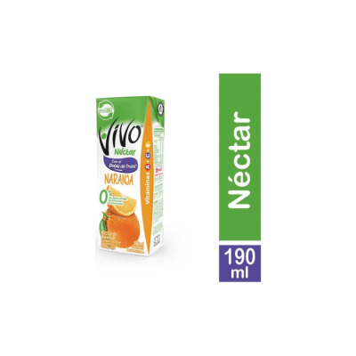 NÉCTAR SABOR NARANJA 190 ML VIVO1