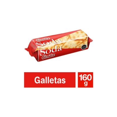 GALLETA SODA 160 GRS COSTA1