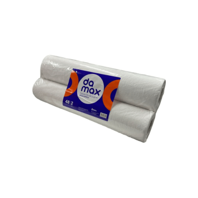 SABANILLA 2 ROLLOS HOJA SIMPLE 48 MTS DAMAX