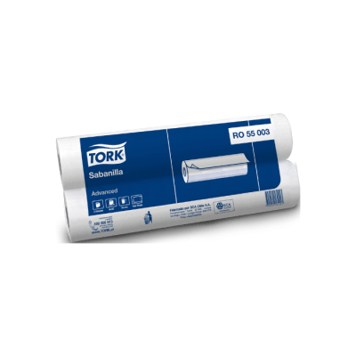 SABANILLA ADVANCED HOJA SIMPLE 2 ROLLOS 48 MTS TORK