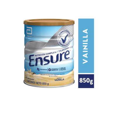 SUPLEMENTO EN POLVO ENSURE NG SABOR VAINILLA 850 GRS ABBOTT