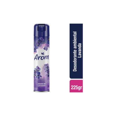 DESODORANTE AMBIENTAL EN AEROSOL AROMA LAVANDA 360 ML AROM
