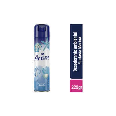 DESODORANTE AMBIENTAL EN AEROSOL AROMA FANTASIA MARINA 360 ML AROM