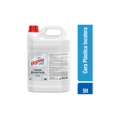 CERA PLÁSTICA INCOLORA BIDÓN 5 LTS VIRGINIA PRO1