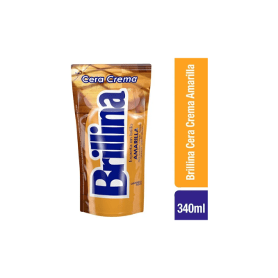 CERA EN CREMA DOYPACK 340 CC AMARILLA BRILLINA1