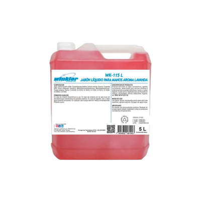 JABÓN AROMATICO LÍQUIDO BIDÓN 5 LTS LAVANDA WINKLER1