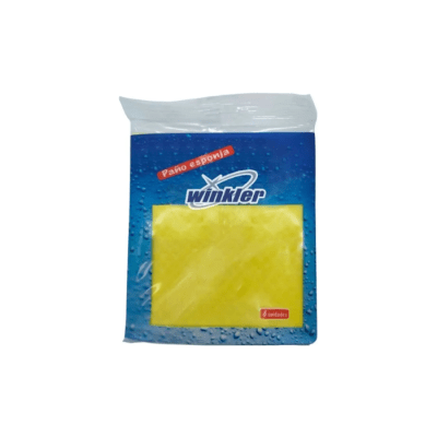 PAÑO ESPONJA ABSORBENTE MULTIUSO CELULOSA PAQUETE DE 6 UNIDADES WINKLER