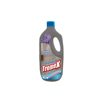 CERA LÍQUIDA INCOLORA LAVANDA 900 ML TREMEX