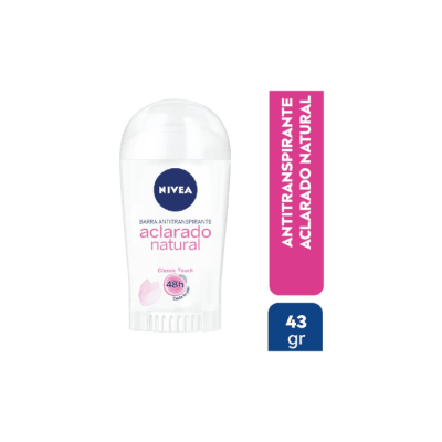 DESODORANTE EN BARRA ACLARANTE CLASSIC MUJER 54 GRS NIVEA