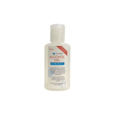 ALCOHOL GEL 70% FRASCO 60 ML ECOSAFE1