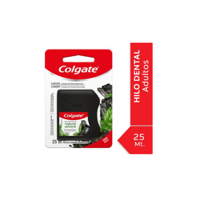 HILO DENTAL NATURAL EXTRACTS CHARCOAL 25 MTS COLGATE1