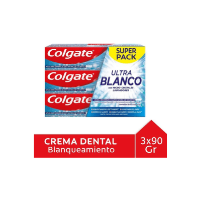 PASTA DENTAL ULTRA BLANCO 90 GRS 3 UNIDADES COLGATE1