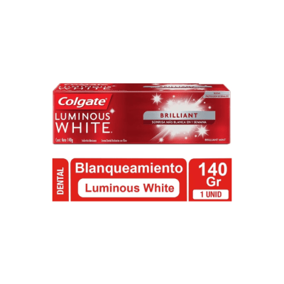 PASTA DENTAL LUMINOUS WHITE MINT 140 GRS COLGATE1