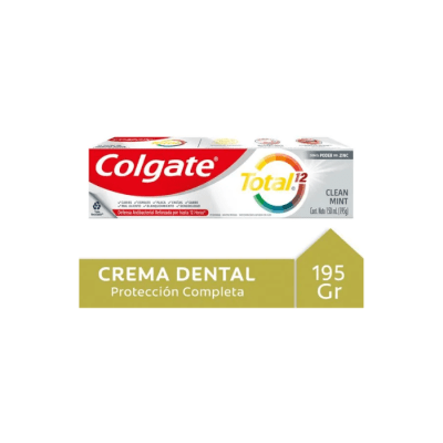 PASTA DENTAL TOTAL 12 CLEAN MINT 195 GRS COLGATE1