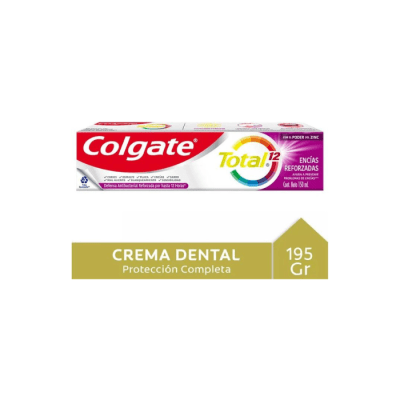 PASTA DENTAL TOTAL 12 ENCIAS REFORZADAS 195 GRS COLGATE1