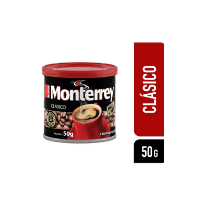 CAFÉ INSTANTÁNEO CLÁSICO 50 GRS MONTERREY1