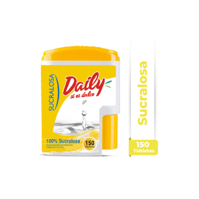ENDULZANTE SWEET SUCRALOSA 150 TABLETAS DAILY1