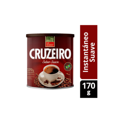 CAFÉ INSTANTANEO SUAVE 170 GRS CRUZEIRO1