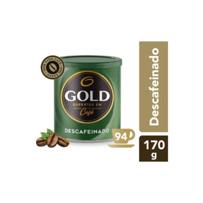 CAFÉ DESCAFEINADO 170 GRS GOLD1