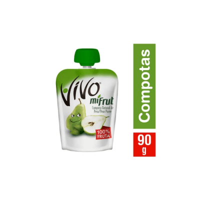 COMPOTA MIFRUT TRADICIONAL PERA 90 GRS VIVO1