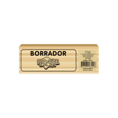 BORRADOR PIZARRA ACRÍLICA UNIDAD PROARTE