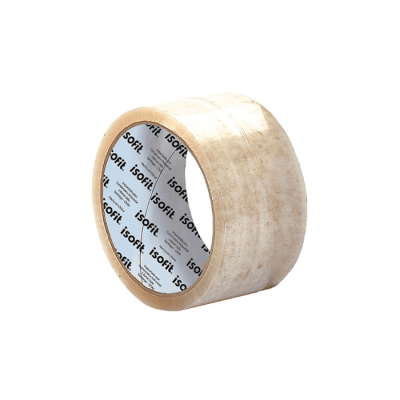 CINTA ADHESIVA TRANSPARENTE 40 MTS 48 MM ISOFIT1