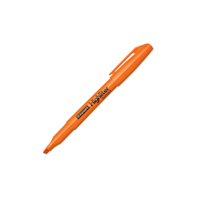 DESTACADOR FLUORESCENTE COLOR NARANJA HIGHLITER LUXOR