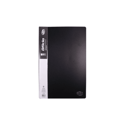 CARPETA TAMAÑO OFICIO 40 FUNDAS NEGRA ADIX1