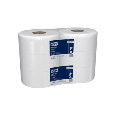 PAPEL HIGIÉNICO ALTO METRAJE HOJA SIMPLE 6 ROLLOS 500 MTS TORK