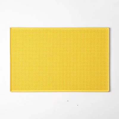 BAR MAT AMARILLO RECTANGULAR 30X15X1CM